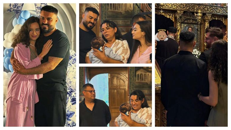 FOTO Bucurie imensă pentru Jador. Artistul și-a botezat fiul. Cine au fost nașii micuțului