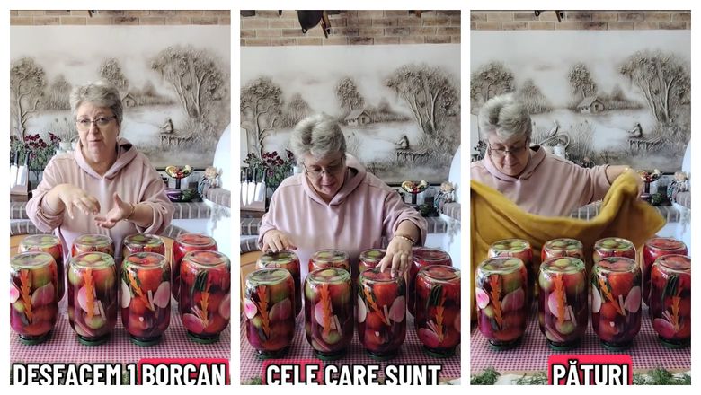 Rețeta Ginei Bradea de murături în saramură. Care este secretul ei pentru cele mai bune gogonele: „Acestea le vom mânca primele!”