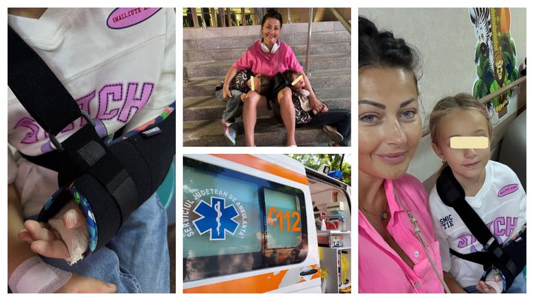 Gabriela Cristea a ajuns cu fiica ei la spital, chiar din timpul petrecerii de aniversare a celei mici. A lăsat invitații și a plecat de urgență. “Recuperarea este de lungă durată.”