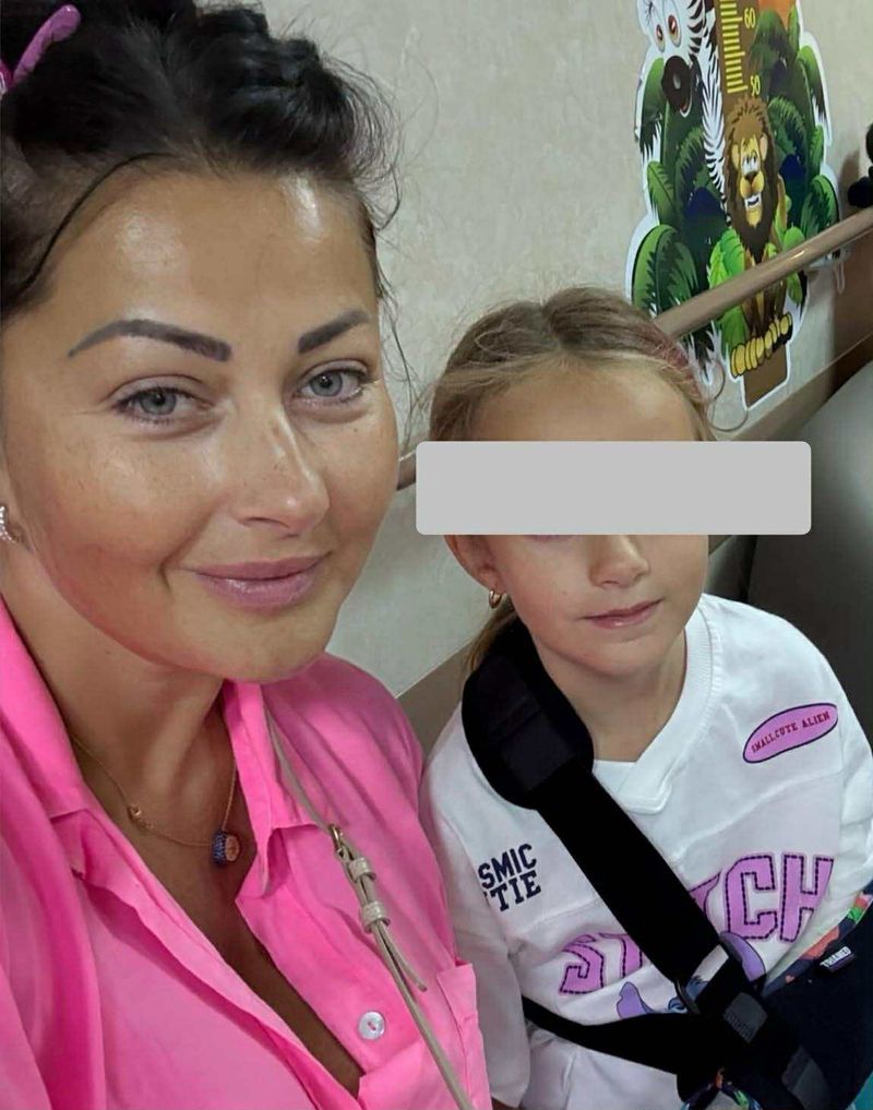 Gabriela Cristea și fiica ei