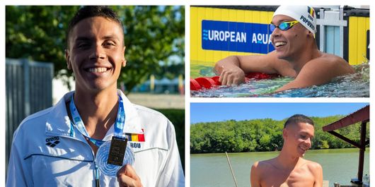 David Popovici, dincolo de medalii și trofee. Tânărul își dorește să fie un model pentru noua generație: „Este superputerea mea.”