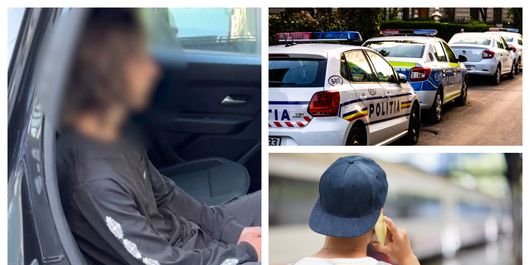A fost prins tânărul suspectat de trimiterea mesajelor de amenințare, atât în școli, cât și în spitale! Are doar 17 ani și a devenit violent în secția de poliție