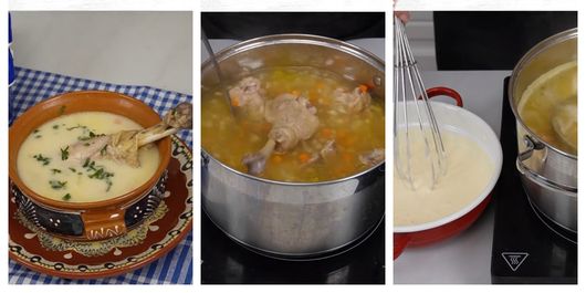 Rețeta Ginei Bradea de ciorbă de pui a la grec. Care este secretul ei pentru un gust delicios și acrișor? „Să-și intensifice culoarea.”