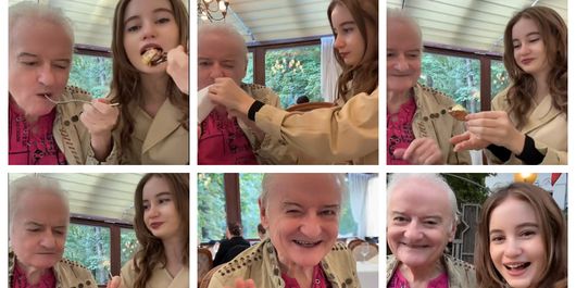 O nouă zi, noi feluri de mâncare încercate de Irina și tatăl său, Irinel Columbeanu! Ce mesaj a transmis fostul om de afaceri, pentru oamenii care îl urmăresc? 