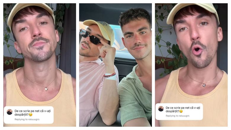 Emil Rengle vorbește despre ce s-a întâmplat, de fapt, în vacanță alături de iubitul său. Au ajuns cei doi la despărțire, așa cum s-a spus în online? „Dacă ne certăm, vă anunțăm în direct, promit.”