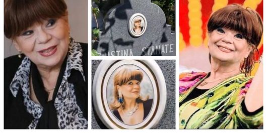 Cum arată mormântul actriței Cristina Stamate, la 8 ani de când s-a stins din viață. Locul pare uitat de lume