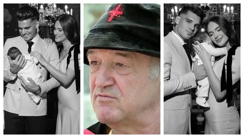 A avut loc botezul fiului Elenei și al lui Ianis Hagi! De ce nu i-a fost naș Gigi Becali?