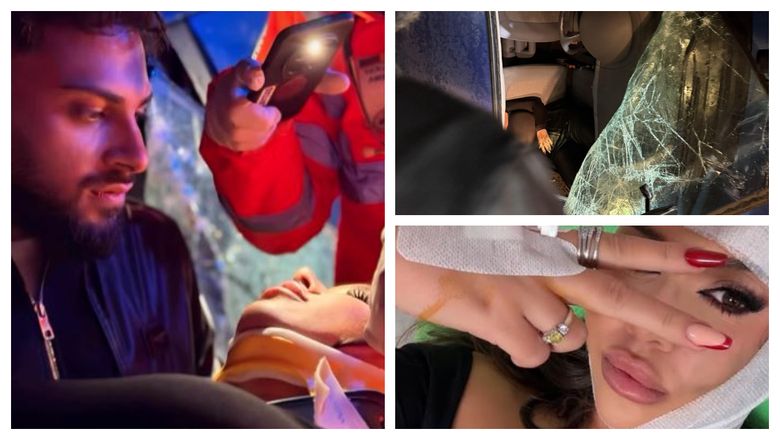 Au apărut imagini cu un accident în care au fost implicați Lele și Andra Volos! Care este, de fapt, adevărul și ce se ascunde în spatele lor? 'Inima mea!