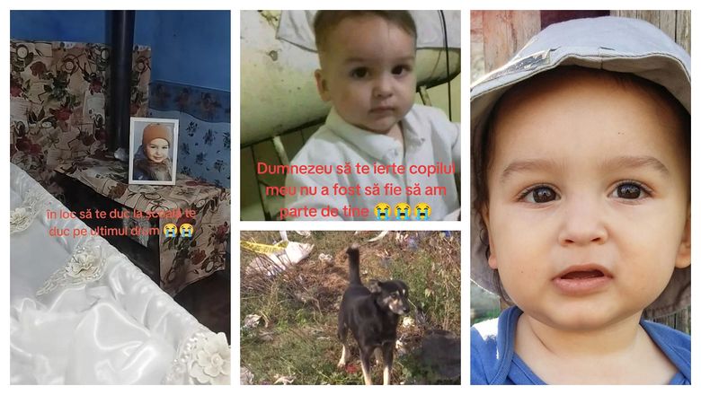 Durere de nedescris la priveghiul copilului de 3 ani din Mărășești, sfâșiat de câini. Tatăl lui, mesaj disperat lângă sicriu: “În loc să te duc la școală, te duc pe ultimul drum.”
