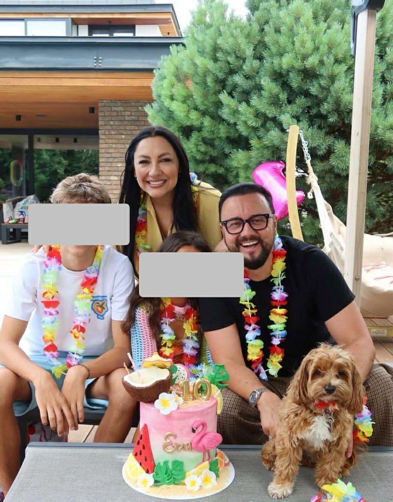 Andra Măruță și familia