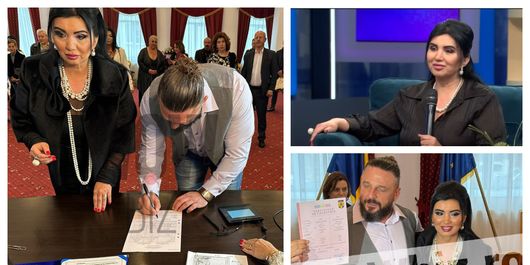 Primele declarații ale Adrianei Bahmuțeanu după căsătoria civilă cu George Restivan. Copiii nu au venit nici la acest eveniment important: „Spre sfârșitul vieții o să scriu o carte.”