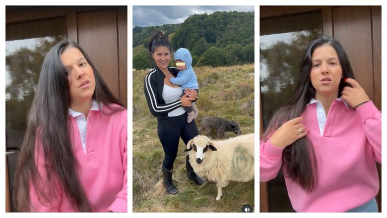 Ce s-a schimbat la Geta Sterp de când a devenit mămică, cu privire la părul ei. Tânăra a pierdut mult păr în perioada sarcinii: „Chiar am crezut că rămân cheală de la cât mi-a picat.”