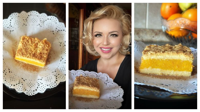 Rețeta de plăcintă cu dovleac a artistei Cornelia Rednic. Cum pregătește desertul cu gust de toamnă, perfect pentru această perioadă: „Se călește la foc mediu cu 200 g de zahăr și vanilie.”