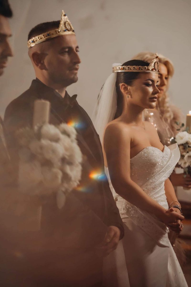 Carmen de la Sălciua și soțul ei