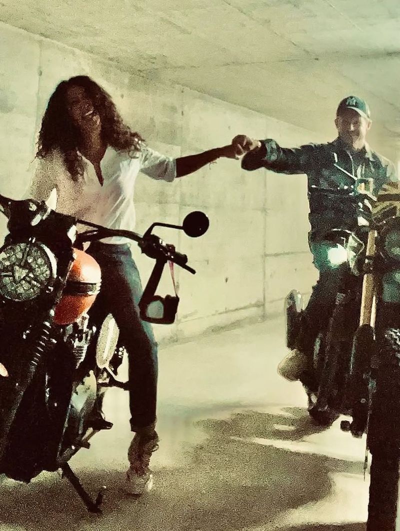 Felix Baumgartner și Mihaela Rădulescu