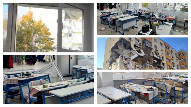 Explozia de pe Calea Rahovei a afectat și Liceul Teoretic „Dimitrie Bolintineanu”! Elevii și cadrele didactice au fost evacuați, dar există și victime în rândul copiilor