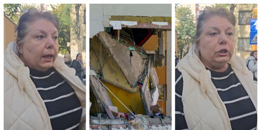 O locatară din blocul care a explodat ieri, pe Calea Rahovei, își strigă disperată nemulțumirea! Totul putea să fie evitat: 