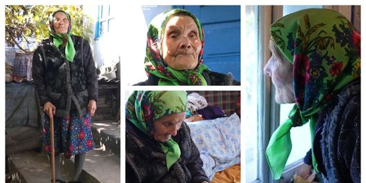 Își petrece ziua privind pe geam, chiar dacă nu vede nimic. Povestea Eugeniei Plitoc, femeia care a împlinit 100 de ani și care se îngrijește singură: „Doar o clasă am învățat, îmi ajunge așa.”