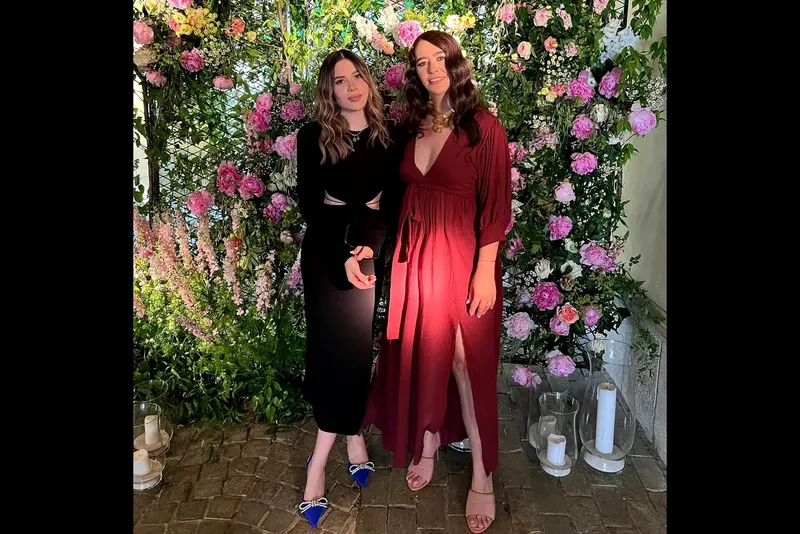 Amalia Năstase și fiica ei