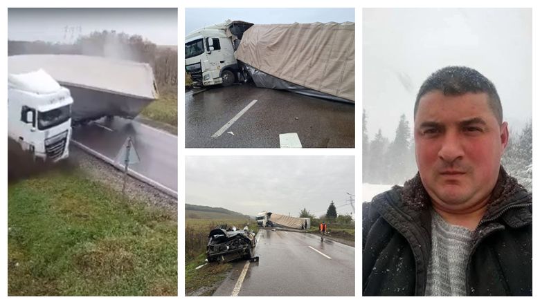 Două persoane au fost strivite de un TIR în urma unui accident tragic produs în Iași. S-a aflat cine sunt cele două victime