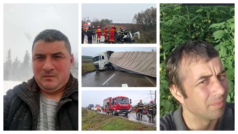 Au murit nevinovați, fiind striviți violent de un TIR. Cine sunt cei doi bărbați care și-au pierdut viața în accidentul din Iași: “Atât a fost de la Dumnezeu, să rămână trei copii fără tată, greu.”