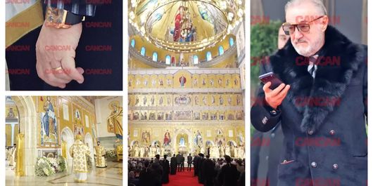 Gigi Becali, prezent la sfințirea picturii Catedralei Naționale! Care este accesoriul de mii de euro de care acesta nu s-a dezlipit la marele eveniment?