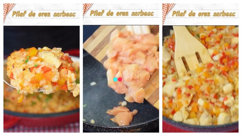 Orez sârbesc cu legume pregătit de Gina Bradea: „E gata într-o oră, fără multă muncă si arată grozav.”