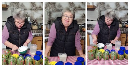 Rețeta Ginei Bradea de ardei iuți la borcan. Care este secretul bucătăresei ca aceștia să reziste până la trei ani? „Nu fermentează, stau așa în cămară.”