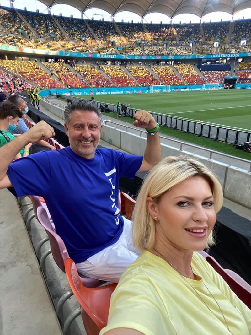 Alexandru Sautner și soția sa