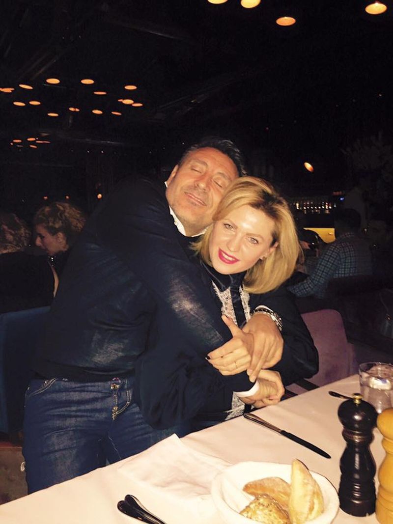 Alexandru Sautner și soția sa