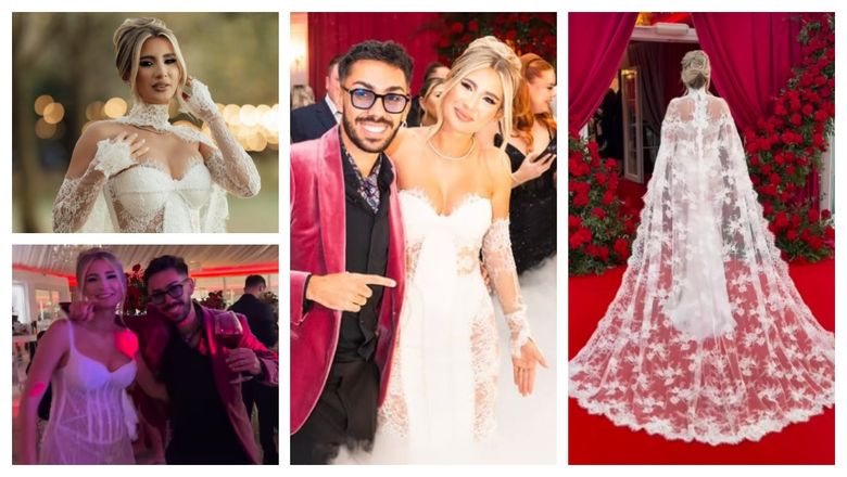 Claudia Puican a purtat 2 ținute de-a dreptul spectaculoase la marele eveniment! Ce preț a avut rochia de mireasă care a lăsat cu gura căscată toți invitații?