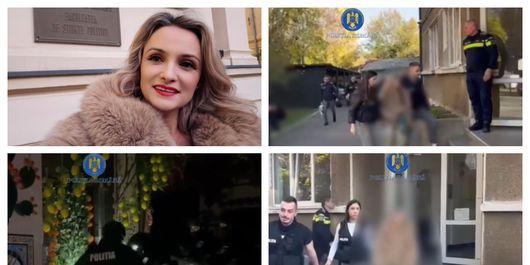 Amalia Bellantoni s-a trezit cu mascații în casă. Motivul pentru care vedeta ar fi  fost reținută, alături de soțul ei