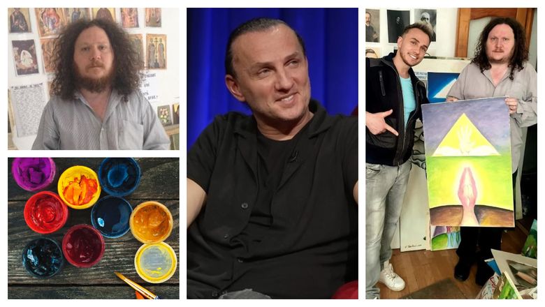 Cât costă un tablou pictat de Mihai Trăistariu. Artistul vrea să își bucure fanii cu picturile sale: “Când le postam în pandemie, mi-a oferit cineva pe un tablou 500 de euro.”