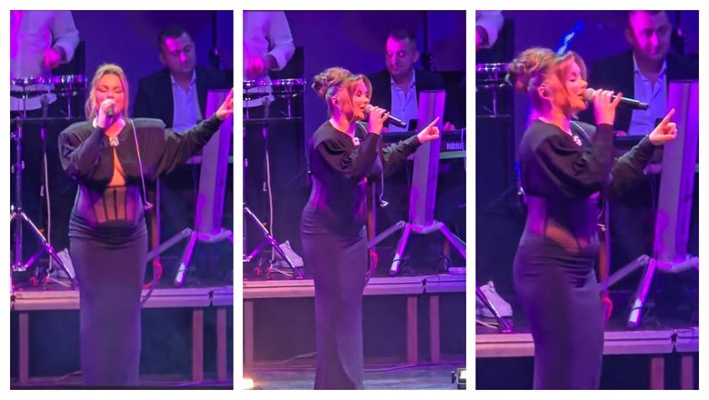 Zeci de urmăritori au felicitat-o pe Carmen de la Sălciua, după ce a apărut într-o rochie în care se observa burtica artistei. Aceasta a făcut un anunț important: “Sper ca am lămurit situația.”