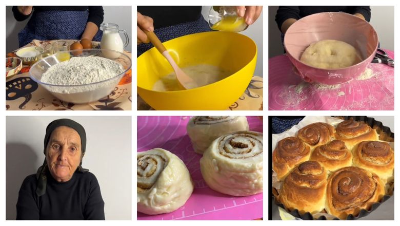 Rulouri cu scorțișoară, perfecte pentru toamnă, rețeta pregătită de bunica Gherghina: “Acesta este tot secretul.”