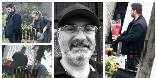 FOTO A trecut un an de la trecerea în neființă a lui Silviu Prigoană! Cine i-a vizitat mormântul și i-a aprins o lumânare?
