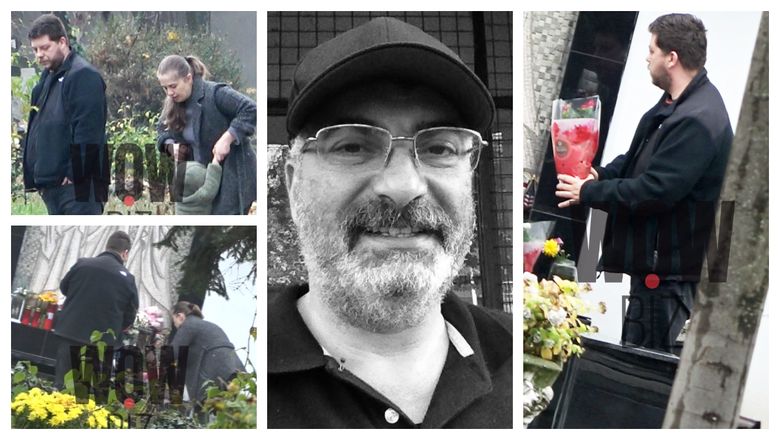 FOTO A trecut un an de la trecerea în neființă a lui Silviu Prigoană! Cine i-a vizitat mormântul și i-a aprins o lumânare?