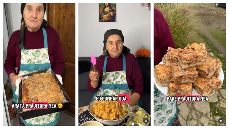 Rețeta delicioasă de prăjitură cu mere a Bunicii Gherghina: „Dacă vreți mai dulce, mai puneți zahăr.”