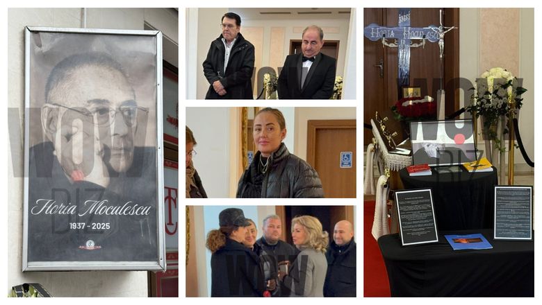 FOTO Momente grele pentru apropiații lui Horia Moculescu! Marele compozitor a fost depus la Teatrul de Revistă 