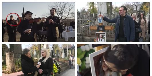 Râuri de lacrimi la mormântul Andreei Cuciuc. S-a împlinit un an de când tânăra s-a stins din viață. Ce declarații au făcut părinții: “Îmi arde sufletul.”