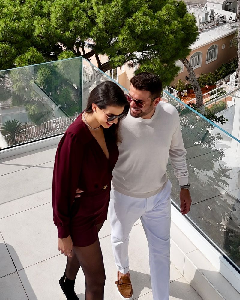 Adrian Mutu și partenera de viață