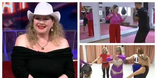 Oana Lis, așa cum nu am mai văzut-o până acum. Soția lui Viorel Lis s-a apucat de box și a făcut declarații neașteptate: „Mie îmi e rău dacă mănânc sănătos.”