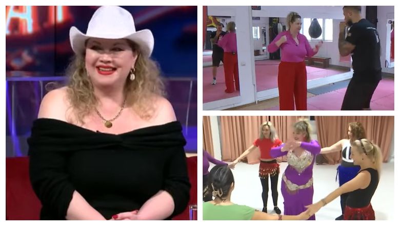 Oana Lis, așa cum nu am mai văzut-o până acum. Soția lui Viorel Lis s-a apucat de box și a făcut declarații neașteptate: „Mie îmi e rău dacă mănânc sănătos.”