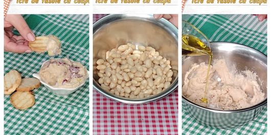 Rețeta delicioasă de post de icre de fasole cu ceapă a Ginei Bradea: „Se pot servi simple sau cu ceapă tocată deasupra sau amestecată în compoziție.”