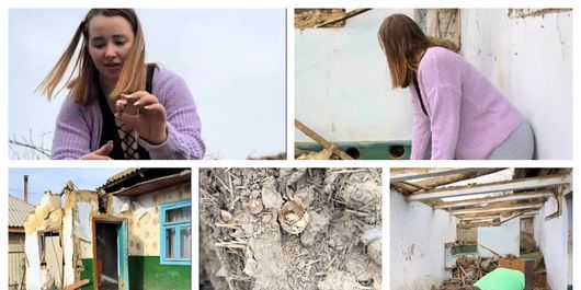 Ce a găsit Maria Karapa în pereții casei, în timpul demolării. Tânăra a rămas fără cuvinte și a postat totul: „Super straniu, dar eu cred că asta este persoana care păzește casa.”