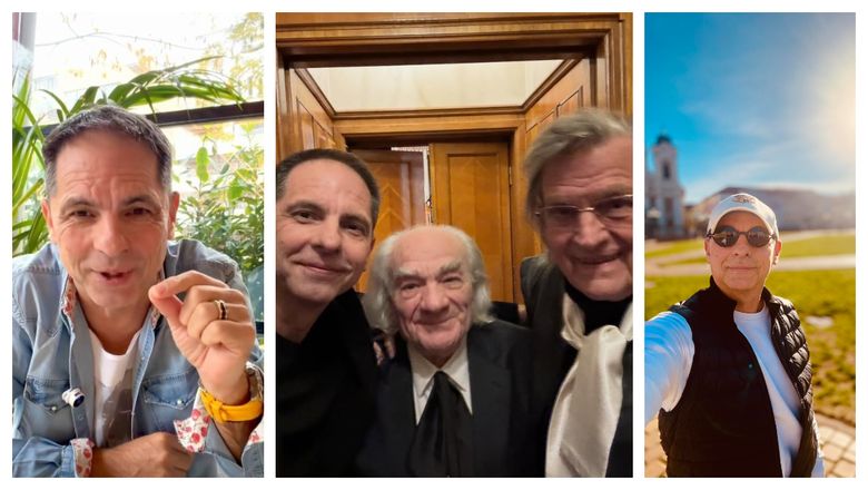 Dan Negru, alături de Florin Piersic și Leon Dănăilă. Ce spune prezentatorul TV despre pensionarea la 40 de ani: “Cu cât muncești mai mult, cu atât e mai greu să te predai.”