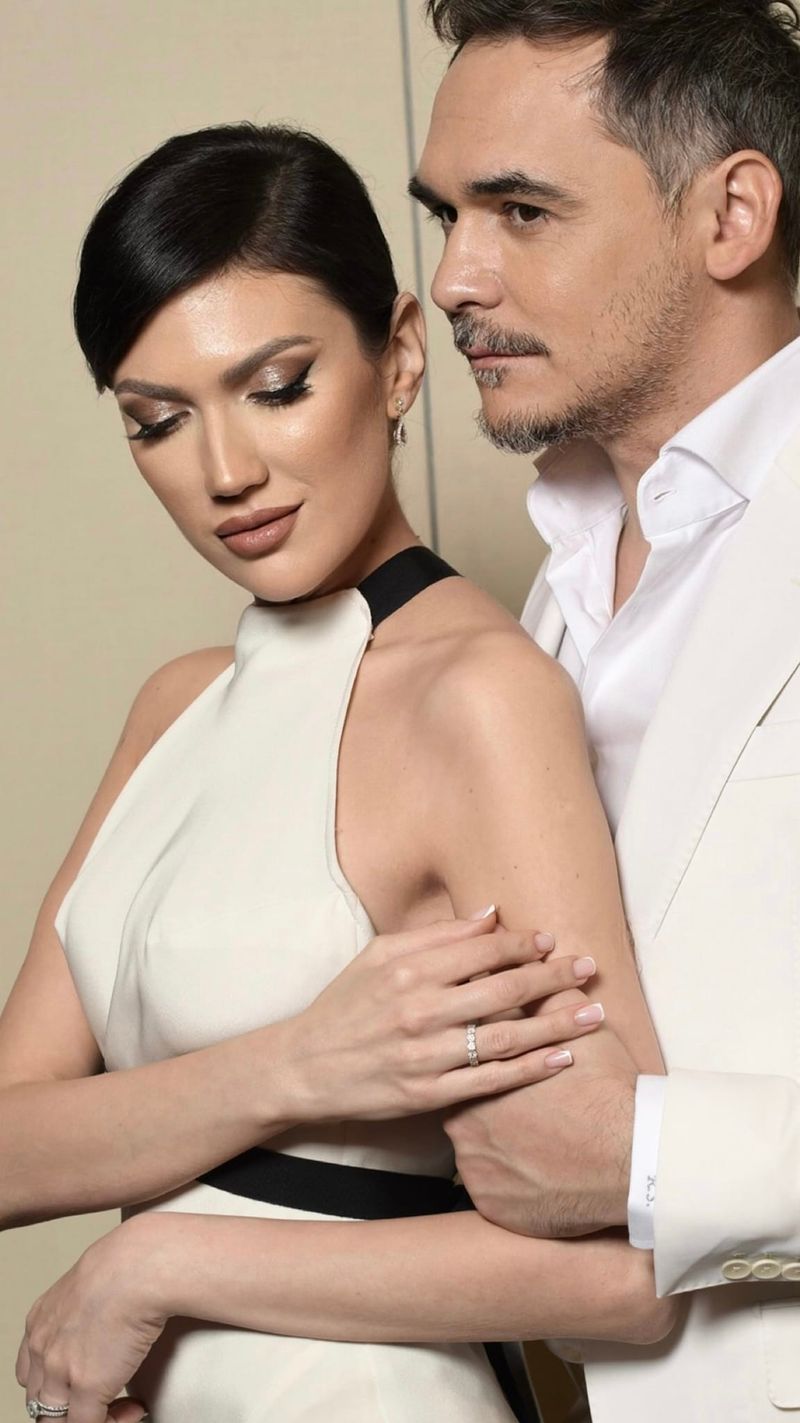 Răzvan Simion și soția