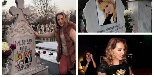 Jeni Nicolau, la mormântul regretatei Ileana Ciuculete. Ce mesaj a transmis artista, înainte de a merge la filmări: “Când râdea Ileana, ieșea soarele din nori.”