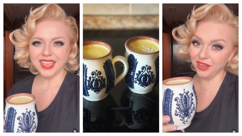 Cum pregătește Cornelia Rednic iaurtul de casă. Artista împărtășește secretul: “Ar fi ideală pentru că gustul este mult mai bun.”