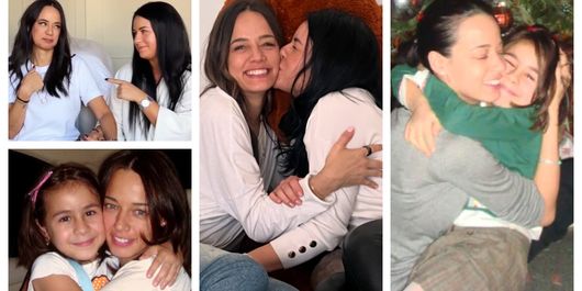 Andreea Raicu și fiica sa 